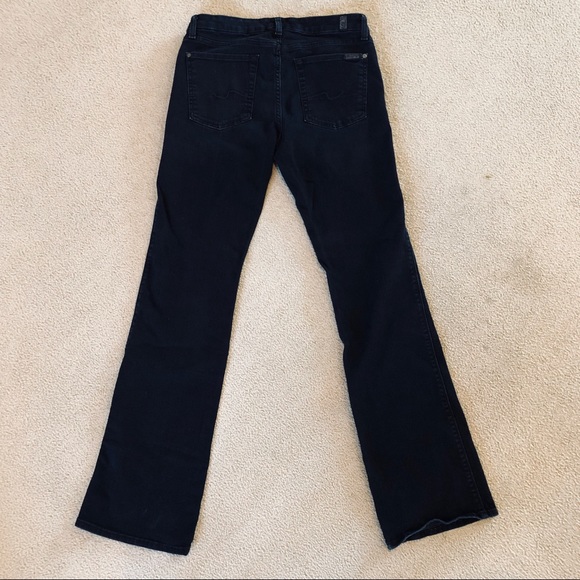 Black 7 for All Mankind Bootcut Jeans - Picture 5 of 5